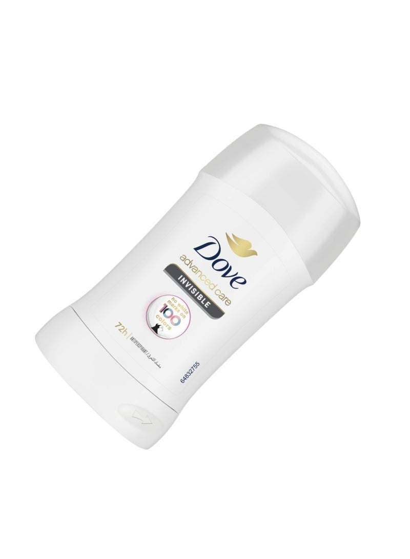 Dove Antiperspirant Stick for Female Invisible Dry, 40G - Image 2